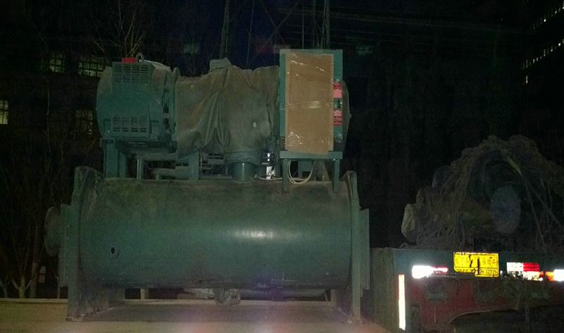 二手約克YEWS水冷螺桿式冷水機(jī)組回收